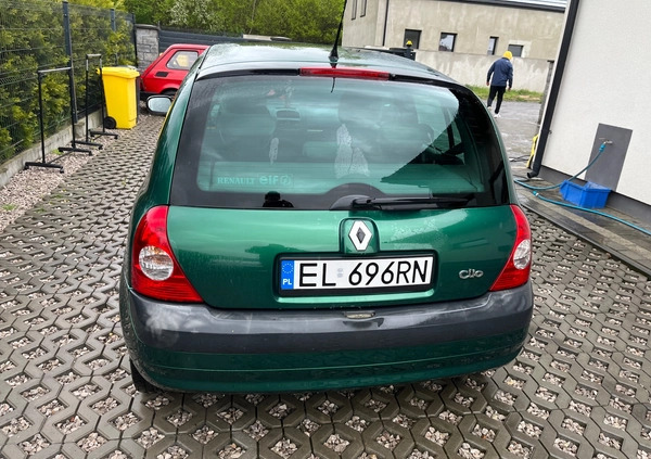 Renault Clio cena 4900 przebieg: 192000, rok produkcji 2001 z Łódź małe 121